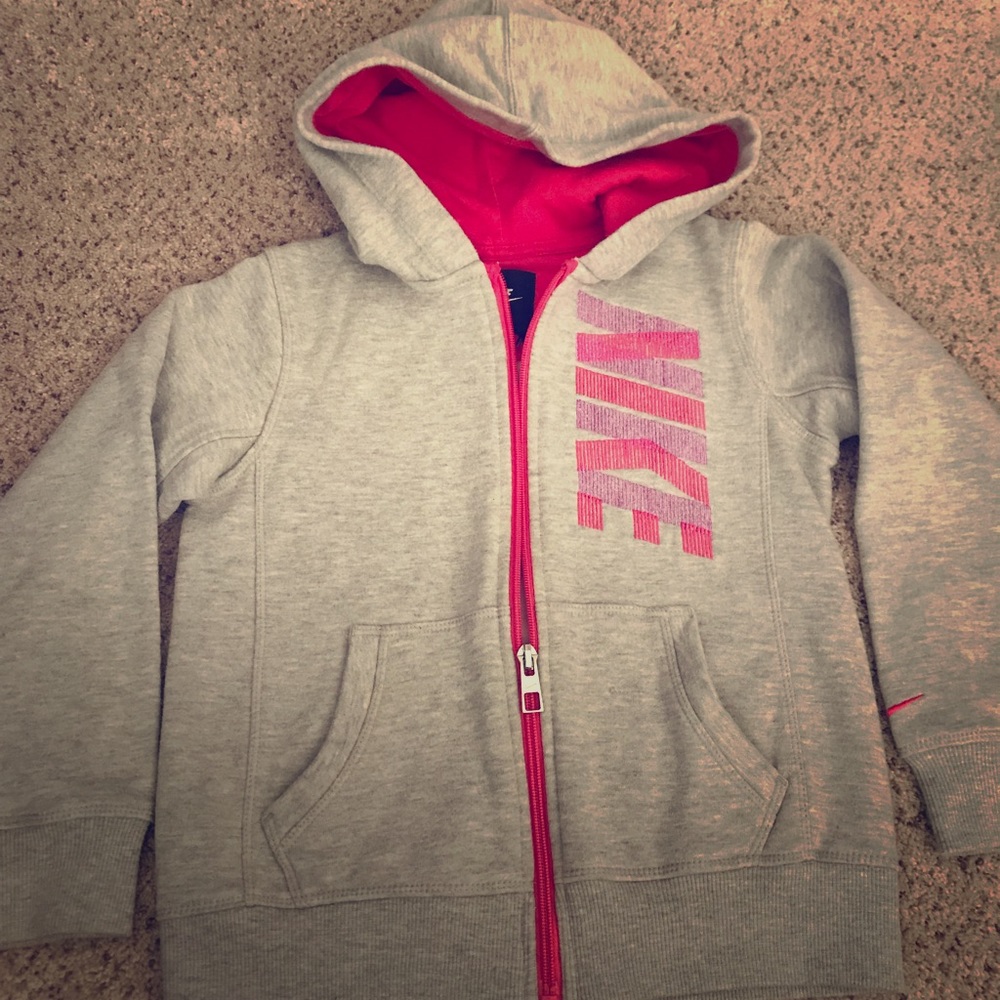 Little Girls Nike Jacket with Hood!